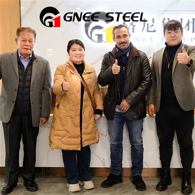 Pozdravljamo stranke iz Savdske Arabije, da obiščejo GNEE STEEL